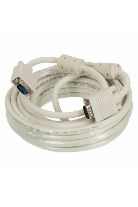 Кабель Ningbo CAB016S-10m VGA (m) VGA (m) 10 м (белый) 