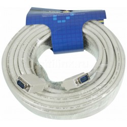 Кабель Ningbo CAB016S-20m VGA (m) VGA (m) 20 м (серый)