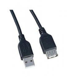 Кабель Perfeo U4505 USB2.0 A вилка - А розетка 5 м (черный)