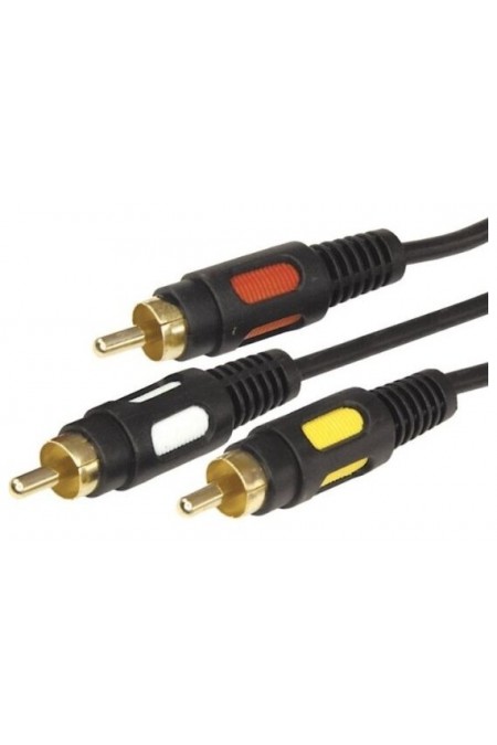 Кабель REXANT 17-0212 1.5 м (золотой) 