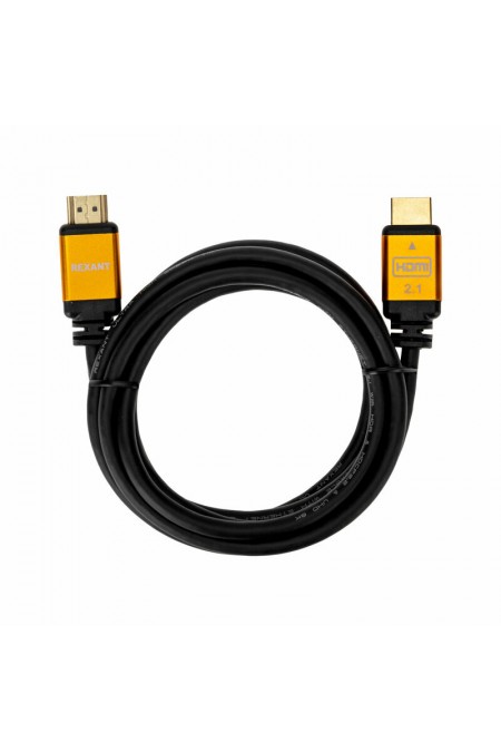 Кабель REXANT 17-6004 HDMI - HDMI 2.1 2 м (черный) 