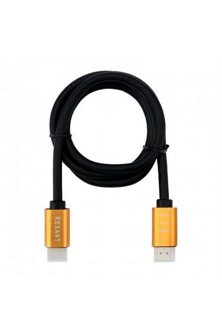 Кабель REXANT 17-6102 HDMI - HDMI 2.0 1 м (черный) 
