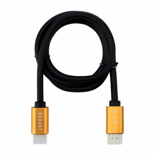 Кабель REXANT 17-6102 HDMI - HDMI 2.0 1 м (черный) 