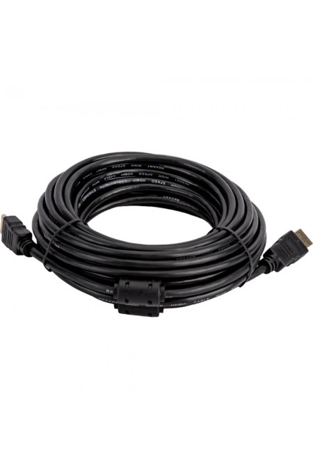 Кабель REXANT 17-6208 HDMI - HDMI gold 10 м (черный) 