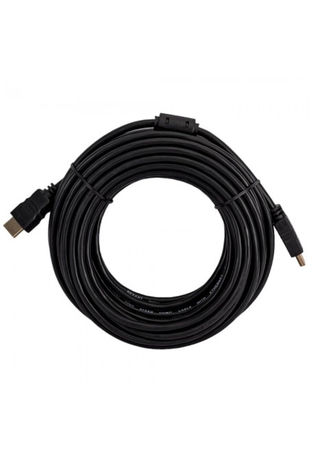 Кабель REXANT 17-6208 HDMI - HDMI gold 10 м (черный) 1