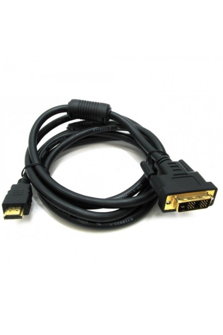 Кабель REXANT 17-6307 HDMI - DVI-D с фильтрами 7 м (черный) 