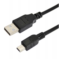 Кабель REXANT 18-1131-2 mini USB (male) - USB-A (male) 0.2 м (черный)