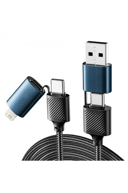 Кабель REXANT 18-7094 1 м (черный) 