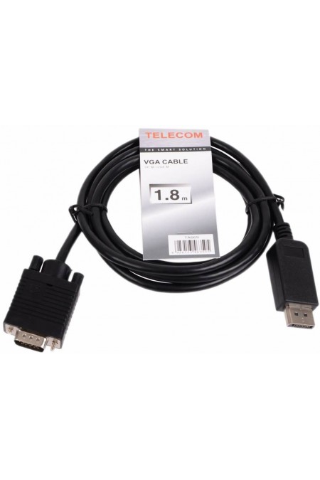 Кабель Telecom TA669-1.8M 1.8 м (черный) 2