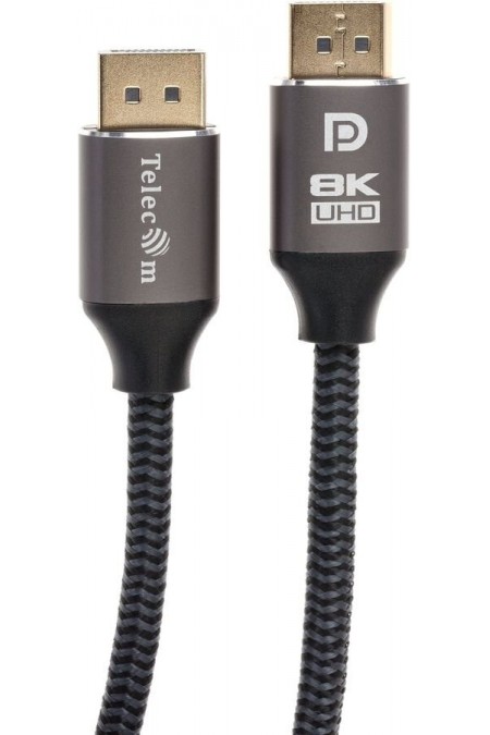 Кабель Telecom DP-DP TCG750-1.5M 1.5 м (черный) 1