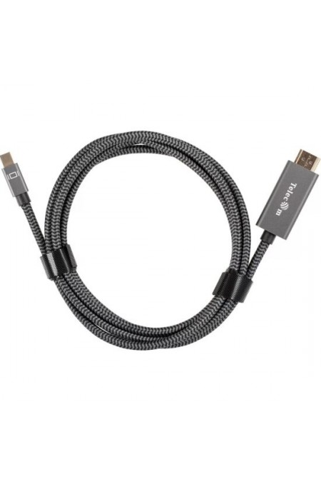 Кабель Telecom TA562M-1.8M miniDisplayPort M- HDMI M 4K@60Hz 1.8 м (черный) 