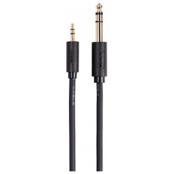 Кабель Telecom TAV6165-3M 3.5ST(M)/6.35 ST(M) 3 м (черный)