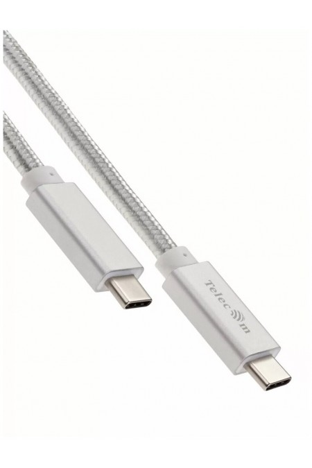 Кабель Telecom TC420S 1 м (серебристый) 4