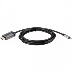 Кабель Telecom TCC008T-1.8M USB3.1 Type-Cm -- HDMI A(m) 4K@60Hz 1.8 м (черный)