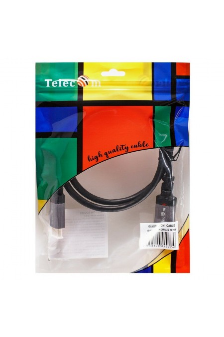 Кабель Telecom TCG365-1M HDMI 19M/Mver. 2.1 1 м (черный) 2