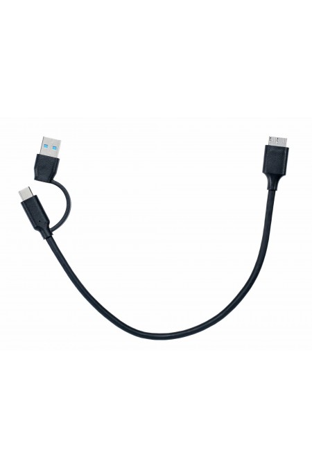 Кабель Telecom TUS714-0.3M 0.3 м (черный) 