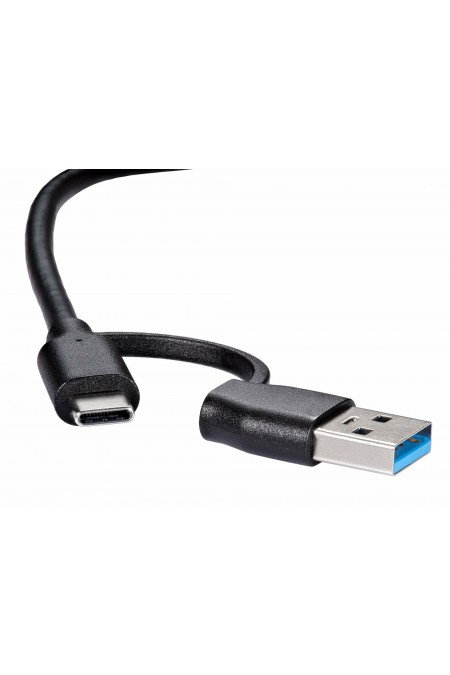 Кабель Telecom TUS714-0.3M 0.3 м (черный) 3