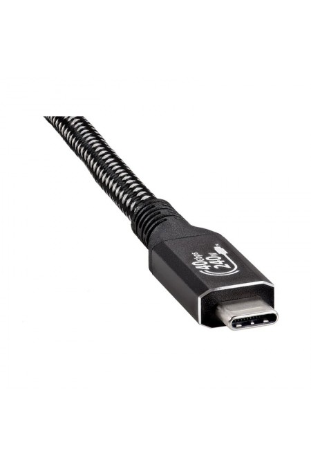 Кабель Telecom TUS840-1.5M USB4 TypeCM/CM 8K@30Hz 40Gbps PD 240W медь 1.5 м (черный) 4