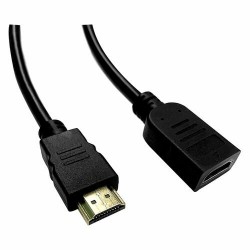 Кабель-удлинитель Buro BU-HDMI2.0-EXTND-2M HDMI (m)/HDMI (f) 2 м (черный)