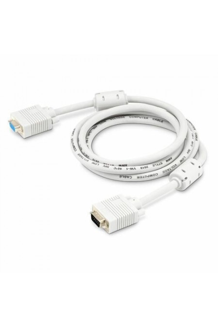 Кабель-удлинитель Buro CAB015S-06 VGA (m) VGA (f) 1.8 м (серый) 