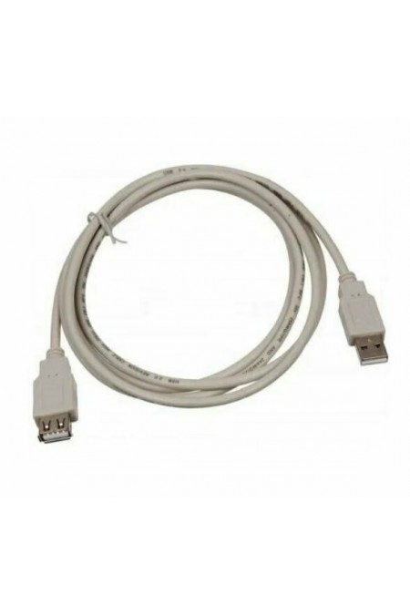 Кабель-удлинитель Buro Reversible USB A (m)/USB A (f) 1.8 м (серый) 2