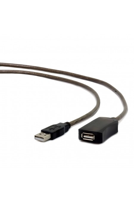 Кабель удлинитель Cablexpert UAE-01-15M AM/AF 15м (черный) 1