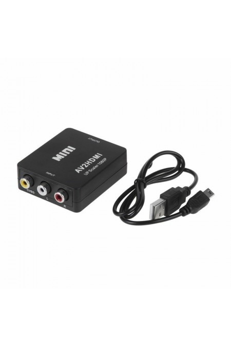 Конвертер REXANT 17-6939 3 RCA на HDMI пластик (черный) 5