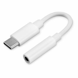 Переходник Buro BHP TPC-JCK (USB Type-C (m) Jack 3.5mm (f)) (белый)