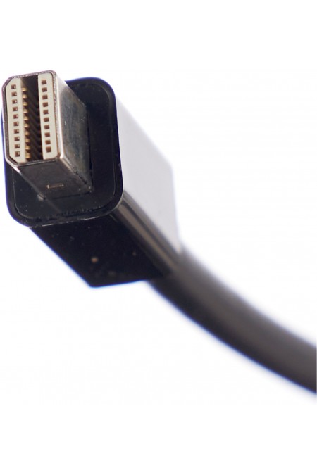 Переходник Cablexpert A-mDPM-DPF-001 20M/20F 0.16 м (черный) 2