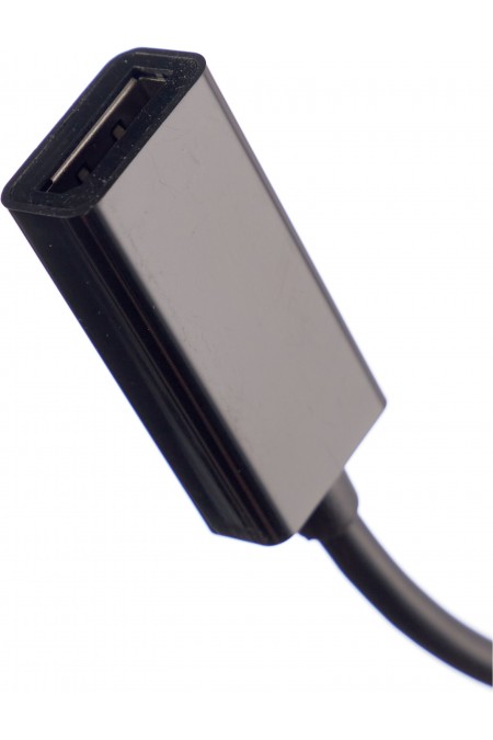 Переходник Cablexpert A-mDPM-DPF-001 20M/20F 0.16 м (черный) 3