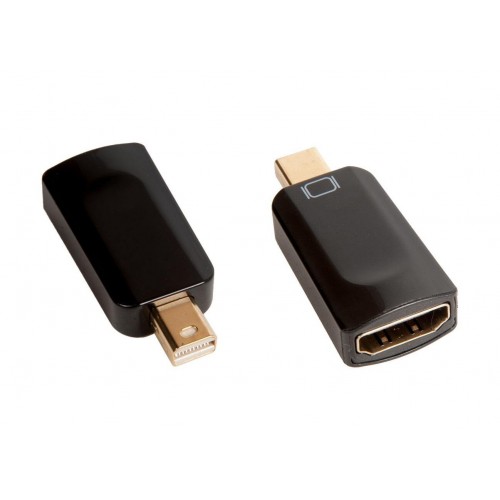 Переходник Cablexpert A-mDPM-HDMIF-01 20M/19F (черный) 2