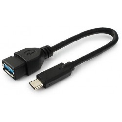 Переходник Cablexpert A-OTG-CMAF3-01 USB OTG USB Type-C/USB 3.0F (черный)