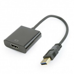 Переходник Cablexpert A-USB3-HDMI-02 (черный)