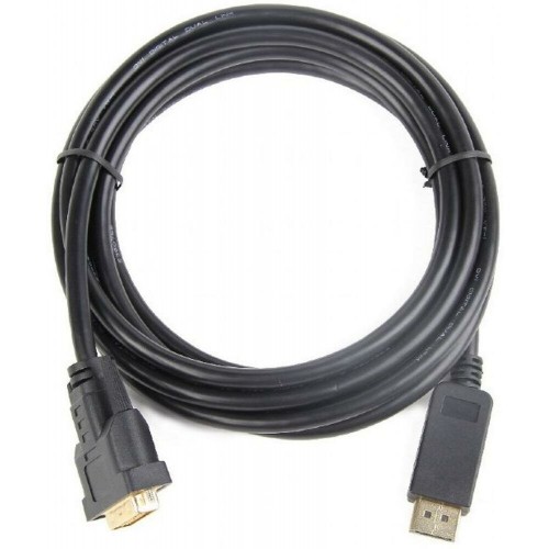 Переходник Cablexpert CC-DPM-DVIM-6 DisplayPort (M) в DVI-D (M) 1.8 м (черный) 