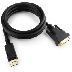 Переходник Cablexpert CC-DPM-DVIM-6 DisplayPort (M) в DVI-D (M) 1.8 м (черный)