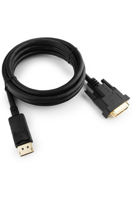 Переходник Cablexpert CC-DPM-DVIM-6 DisplayPort (M) в DVI-D (M) 1.8 м (черный) 3