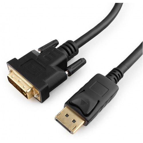 Переходник Cablexpert CC-DPM-DVIM-6 DisplayPort (M) в DVI-D (M) 1.8 м (черный) 4