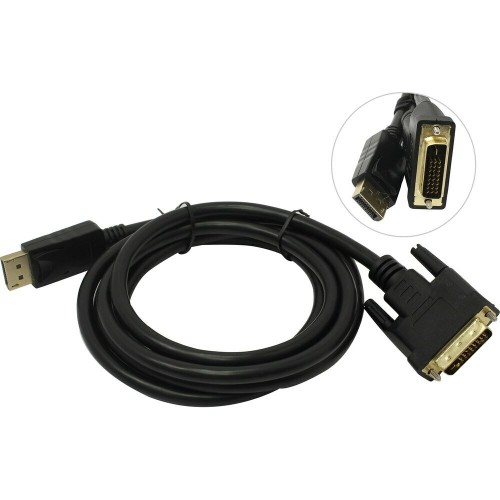 Переходник Cablexpert CC-DPM-DVIM-6 DisplayPort (M) в DVI-D (M) 1.8 м (черный) 5