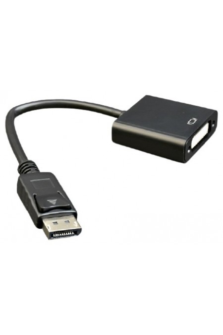 Переходник Cablexpert DisplayPort - DVI A-DPM-DVIF-002 (черный) 1