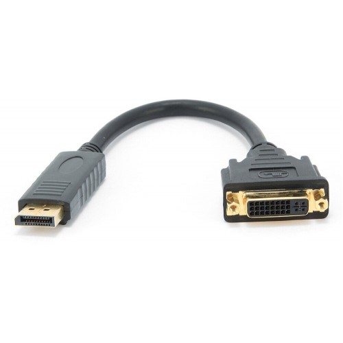 Переходник Cablexpert DisplayPort - DVI A-DPM-DVIF-002 (черный) 3