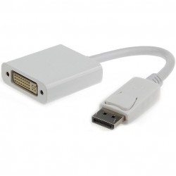 Переходник Cablexpert DisplayPort - DVI A-DPM-DVIF-002-W (белый)