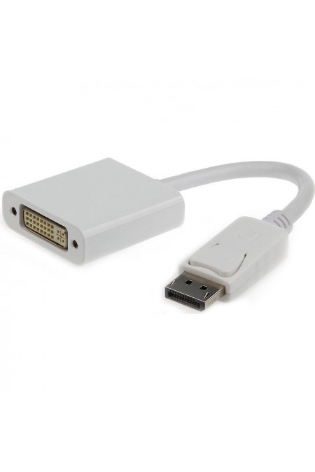 Переходник Cablexpert DisplayPort - DVI A-DPM-DVIF-002-W (белый) 