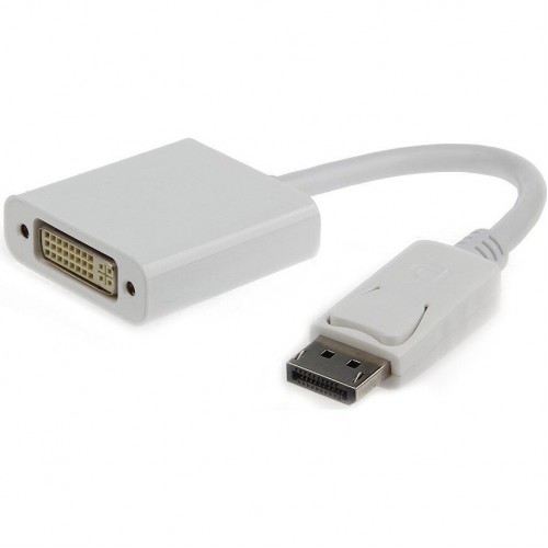 Переходник Cablexpert DisplayPort - DVI A-DPM-DVIF-002-W (белый) 