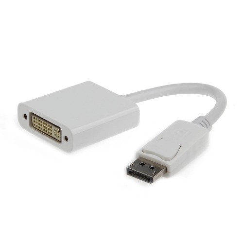 Переходник Cablexpert DisplayPort - DVI A-DPM-DVIF-002-W (белый) 1