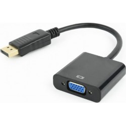 Переходник Cablexpert DisplayPort - VGA A-DPM-VGAF-02 (черный)