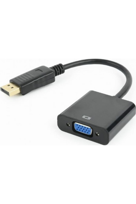 Переходник Cablexpert DisplayPort - VGA A-DPM-VGAF-02 (черный) 