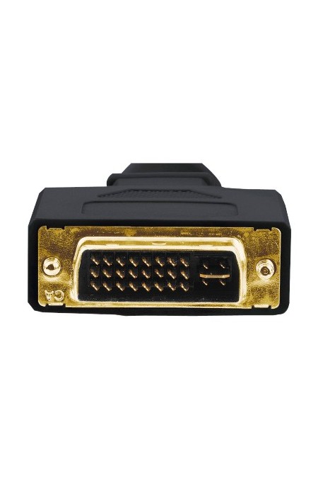 Переходник Hama H-45073 DVI (m)/VGA HD15 (f) (черный) 2