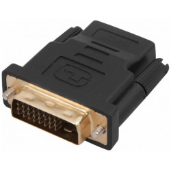 Переходник REXANT 17-6811 шт.DVI - гн.HDMI GOLD (черный)