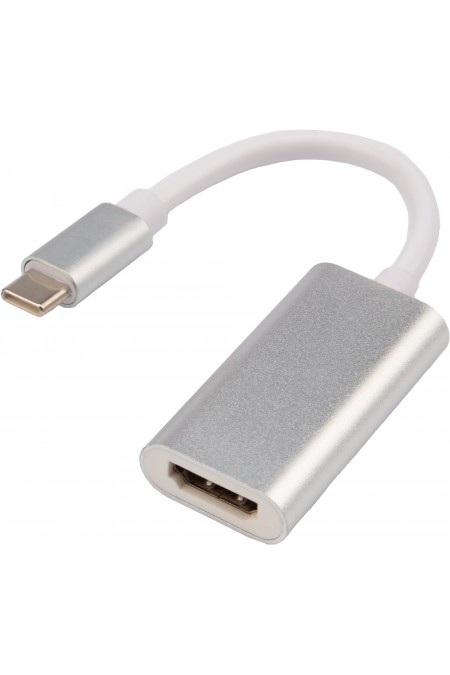 Переходник REXANT 18-4150 Type-C (Male) - HDMI (Female) (серебристый) 