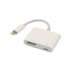 Переходник REXANT 18-4152 Lighting (Male) - HDMI (Female) (белый)